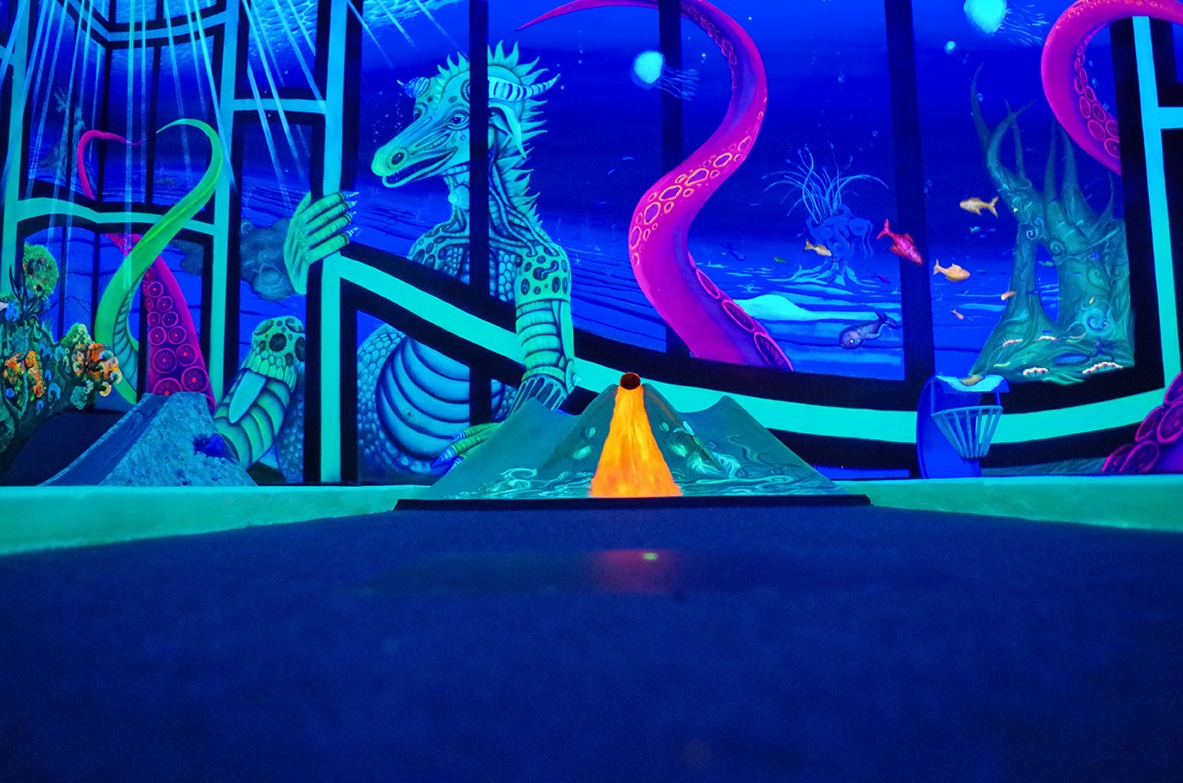 3d-Minigolf für Groß und Klein